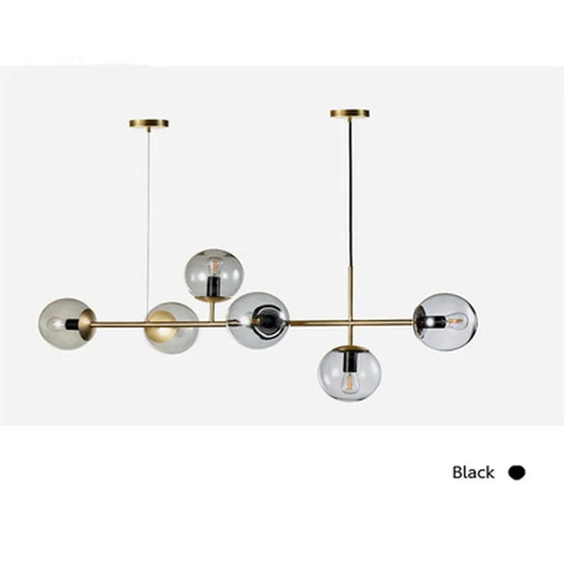 

Nordic Dinning Room Chandelier Lighting Modern Dimmable Chandelier Lighting Glass Ball Hanging Light Fixture/Chandelier Lamp