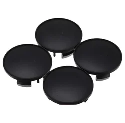 4Pcs 54mm Car Wheel Center Hub Caps Black Plastic Rims Center Cap Dust-proof Covers For Mini Cooper