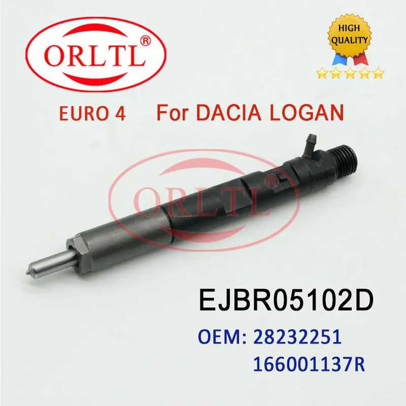 

ORLTL OEM 28232251 0286KE29W87 EJBR05102D E JBR0 510 2D Common Rail Fuel Nozzle Injector For DACIA FOR DELPHI