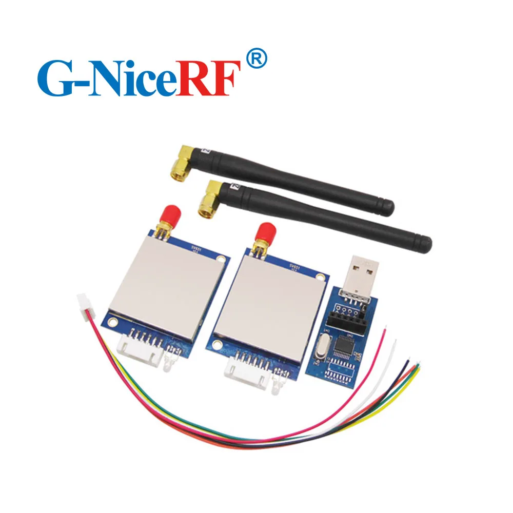 

2pcs/lot SV651 500mW 3km long distance Si4432 868MHz RS485 RF Transmitter Module
