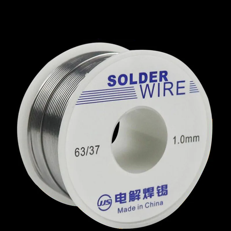 【정리 세일】63/37 솔더 FLUX 2.0E FT Tin-50g 납 주석 와이어 Melte 로진 코어 솔더 와이어 코일 -M25 납땜용 납 솔더