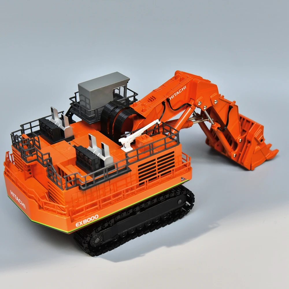 HITACHI EX8000 Excavator Alloy Engineering Vehicle Model 1:87 Gifts Souvenir Toys