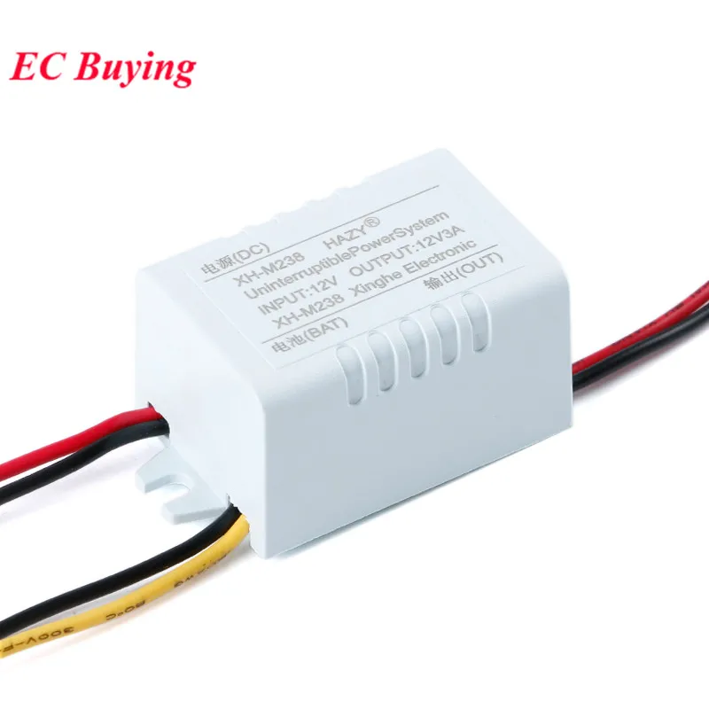 XH-M238 Mini UPS โมดูล DC12V UPS แหล่งจ่ายไฟอย่างต่อเนื่องการสลับสวิตช์ไฟฉุกเฉิน Board