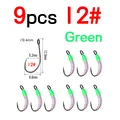 9 piezas verdes talla 12
