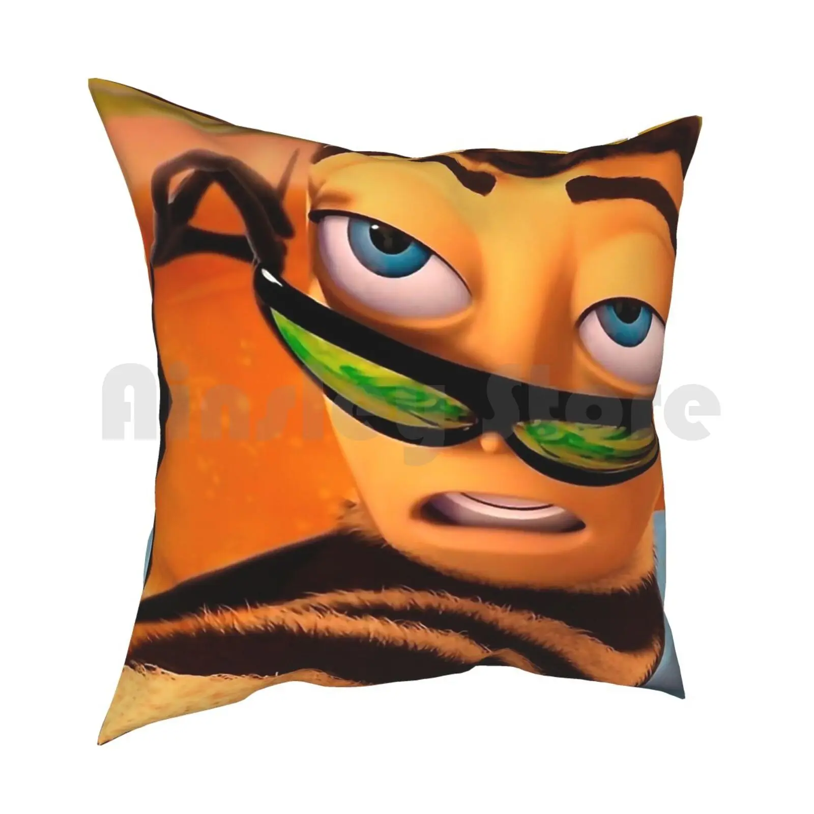 Barry Benson Bee Movie Meme Pillow Case Printed Home Soft Throw Pillow Barry Benson Barry B Benson Barry Bee Benson Bee