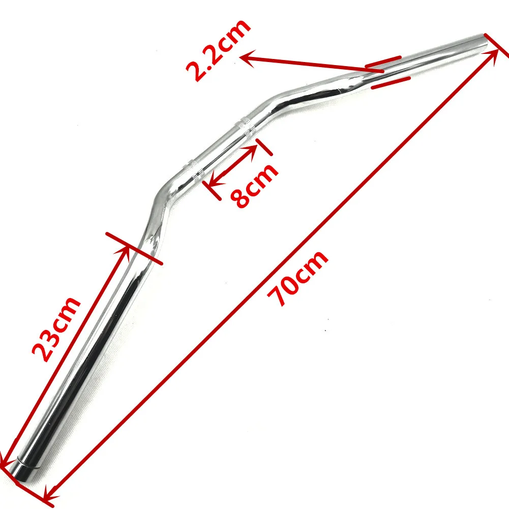 22mm Motorcycle Handlebars Drag Bars for Kawasaki Suzuki Yamaha Honda CG125 CBF125 CB750 CB500 Z1 GS750 CB400SF VTEC GSF400 XJR