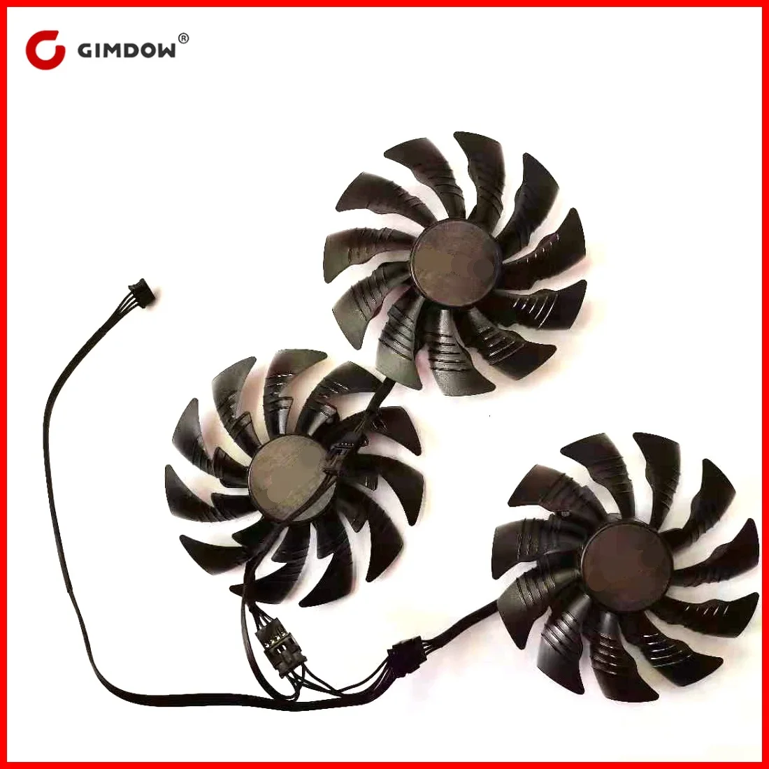 Ventilateur de refroidissement pour carte graphique GIGABYTE AORUS GTX 1070/1080/1080Ti, 95mm, T129215BU, nouveau