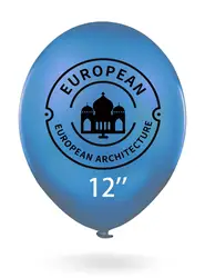 Custom color balloons for baby shower decorations, printing your own logo
