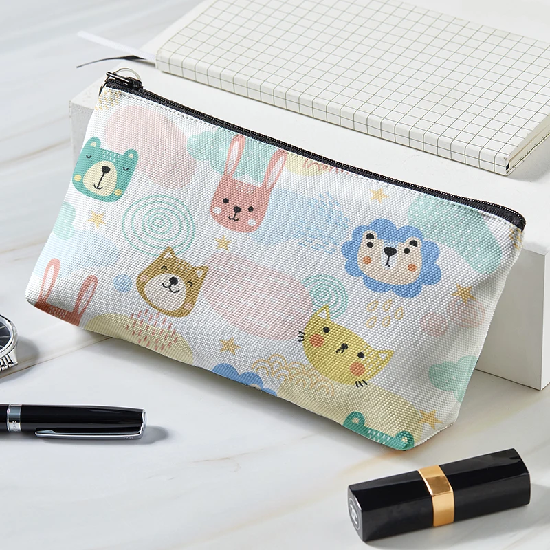 Hot Selling Makeup Bag 3D Cartoon Pattern Cosmetic Bag Portable Multi-purpose Women\'s Girls Cosmetic Bag Washing Bag Coin Purse