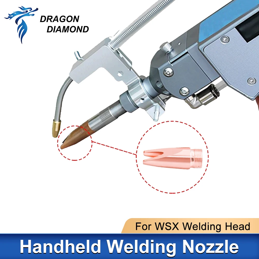 Original Laser Welding Nozzle Hand Held Nozzle Type A-H Thread M11 Cutting Nozzle For WSX Handheld Welding Machine