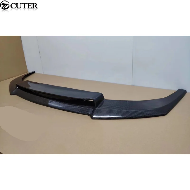 E63 E64 v Style Carbon Fiber Front Bumper Splitter Car Front Lip for Bmw 6 Series E63 E64 M6 Style Body Kit 02-09