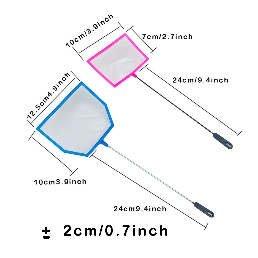 Juego de 2/3 accesorios para pecera de acuario, red fina para peces pequeños de alta densidad, filtro de artemia, herramienta de poros pequeños de malla densa