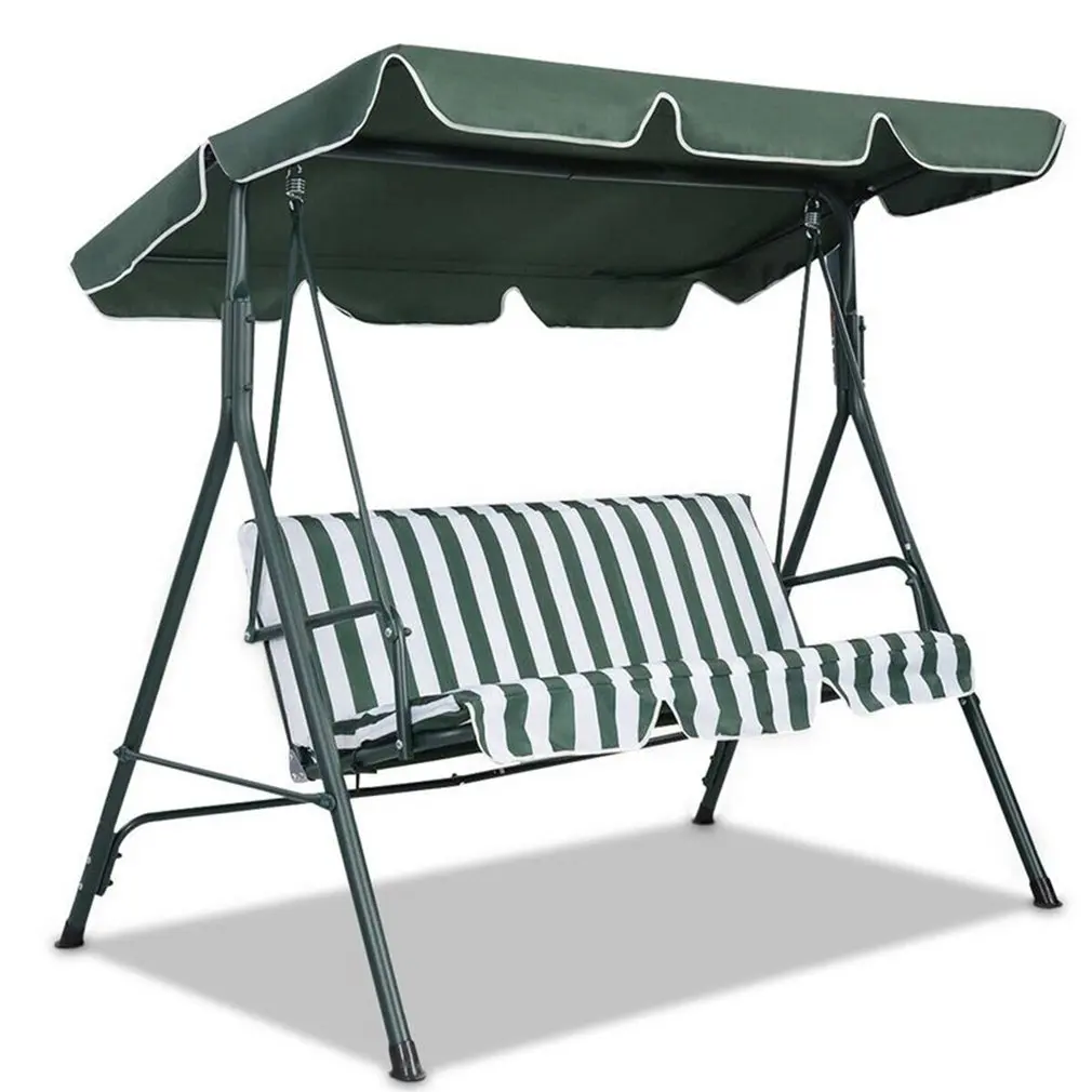 Seater Size Outdoor Garden Patio Swing Sunshade Cover Canopy Seat Top Cover courtyard waterproof swing sunshade