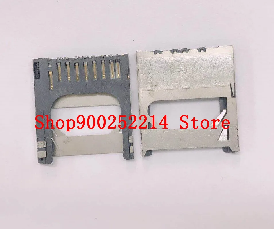 جديد SD الذاكرة فتحة للبطاقات حامل لكانون ل EOS 450D المتمردين XSi قبلة X2 / 500D Rebei T1i قبلة X3 كاميرا رقمية إصلاح جزء