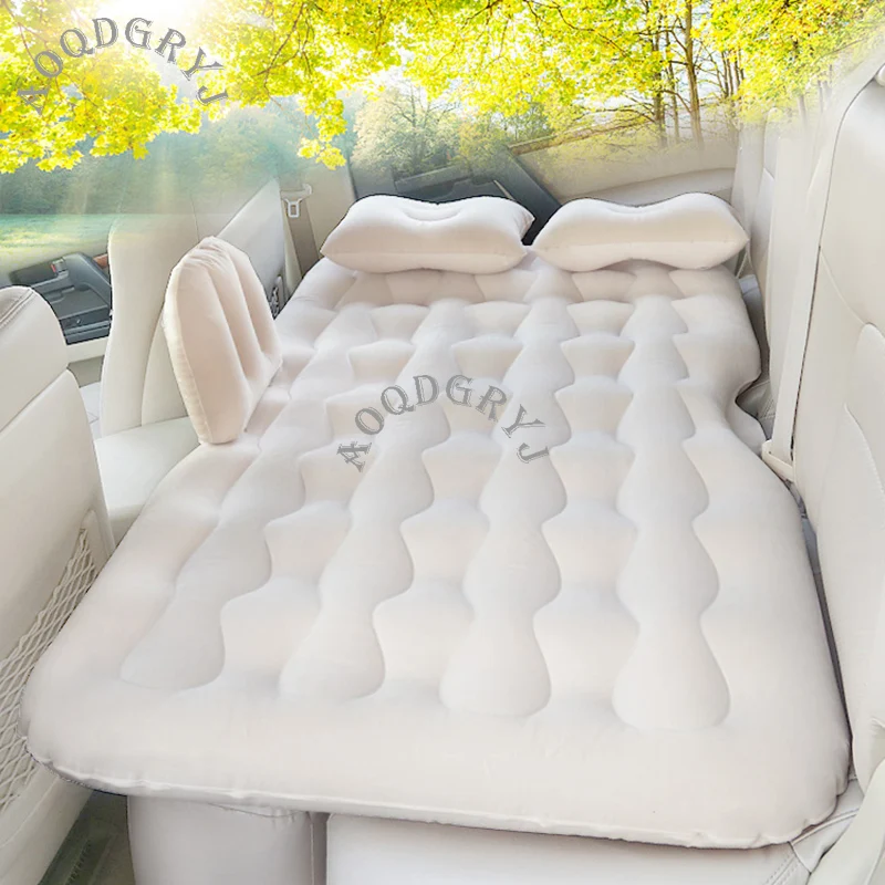 Inflatable Travel Car Mattress Air Bed Back Seat Sleep Rest Mat Fit For Toyota Land Cruiser LC200 2008-2020