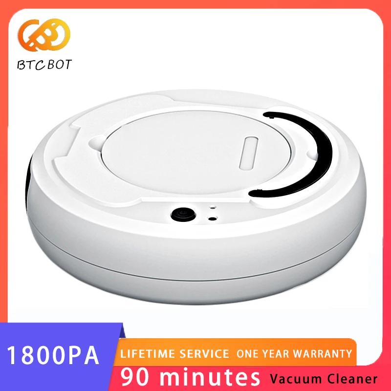 

Robot Vacuum Cleaner Wireless/Cordless Sweeping & Mopping & Vacuum Cleaner 1800 pa