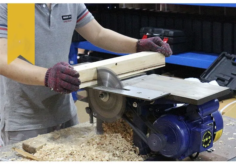 

Multifunctional three-purpose table planer three-in-one electric planer woodworking planer table saw cutting machine