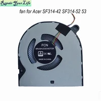 Ventiladores de refrigeración de CPU para Acer Swift SF314-42 SF314-52 SF314-53 53G SF315-41G SF315-51 52G SF314 42G 1323-00XY000 FLMM 23.GNUN5.001