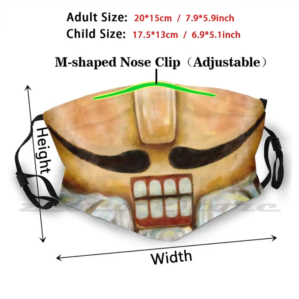 Nutcracker Custom Pattern Washable Filter Pm2.5 Adult Kids Mask Ballet Nutcracker Nutcrackers Musical Play Tchaikovsky Ballets