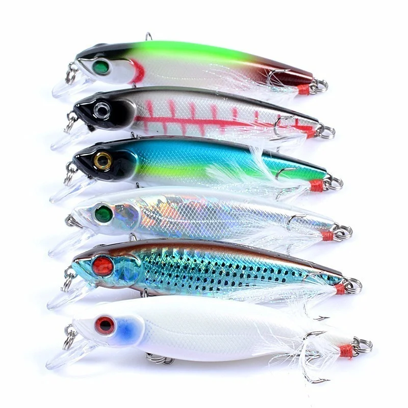 1PCS Minnow Fishing Lure 8.6cm/9.1g Pesca Hooks Fishing Wobbler Tackle Crankbait Artificial Japan Hard Bait Swimbait