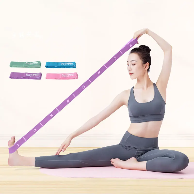 Yoga Resistance Bands Fitness Yoga Elastic Band Expander Sport Pilates Exercise Belt Home Workout Exercise Equipment Rubber Loop