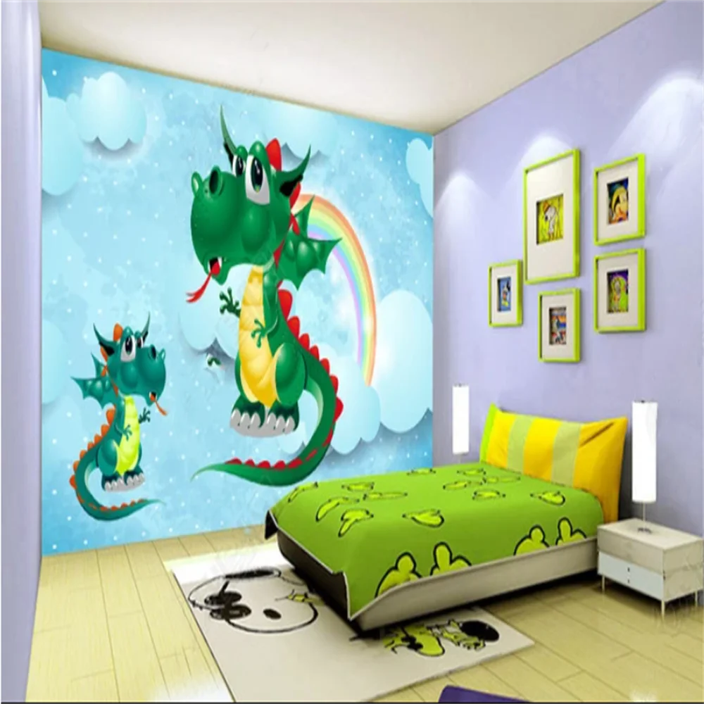 

Custom 3D Printing Mural Children's Room Vinyl Home Decor Large Wallpaper Mural