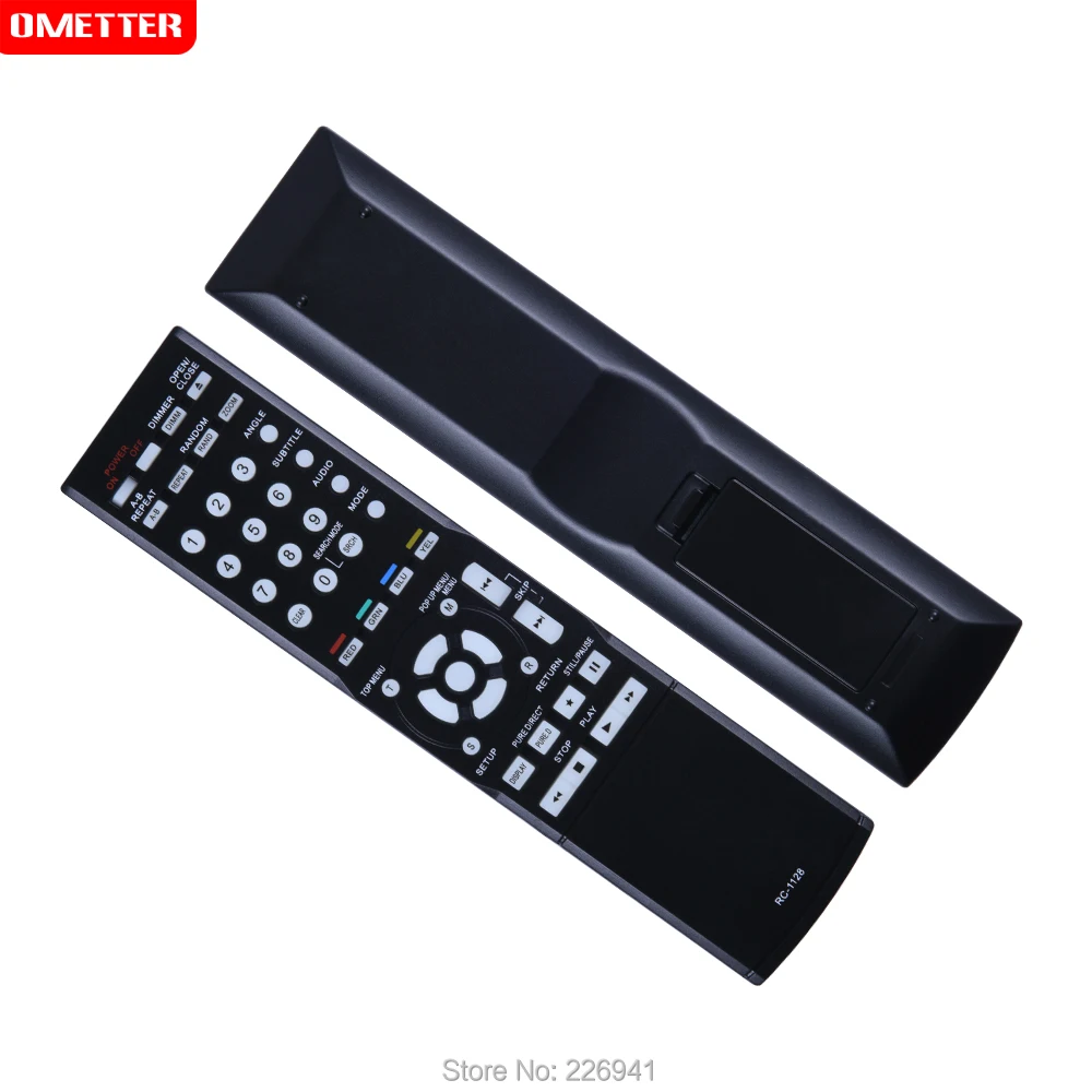 RC-1128 RC1128 Replacement Remote Control fit for Denon Blu-ray DVD Video Player DBP-1610 DBP1610 BP2010 DN-V500BD DNV500BD DBP-