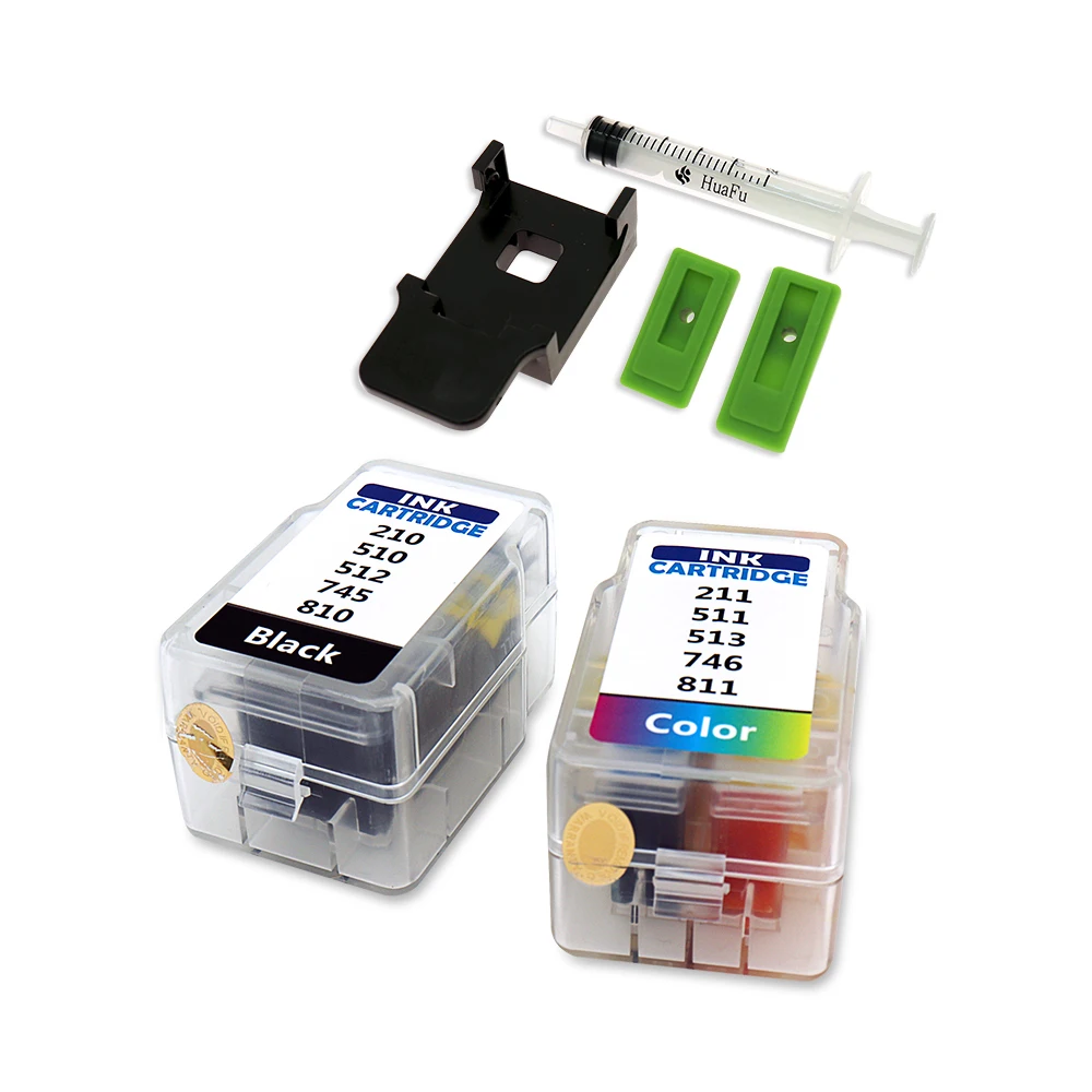445 446 510 511 546 645 kit de recarga de cartucho para canon cartucho de tinta para canon MG3040 IP2840 MG2550 MG2450 IP2810 MG2410 MG2510