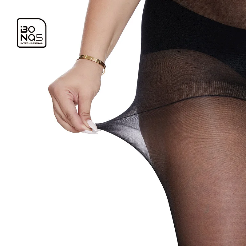 XXXL back crotch sexy, breathable stretch thin oversized stockings with pantyhose women‘s socks