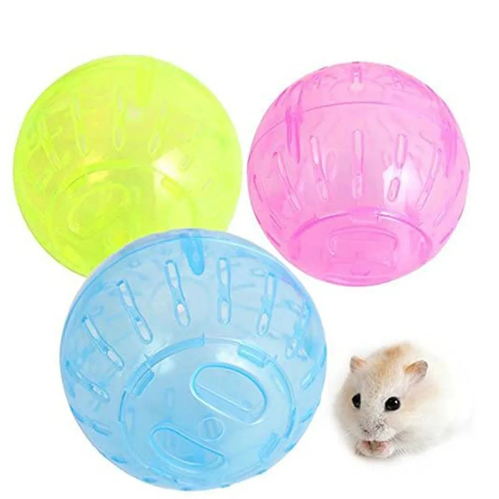 10cm 12cm Pet Rodent Mouse Jogging Ball Toy Hamster Gerbil Sports Ball Play Toy Treadmill