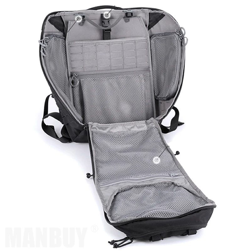 NITECORE MP20 Modular Backpack 20L Capacity Commuter Bags Multiple Way Carrying Main Compartment Full Open Wearproof 500D Nylon