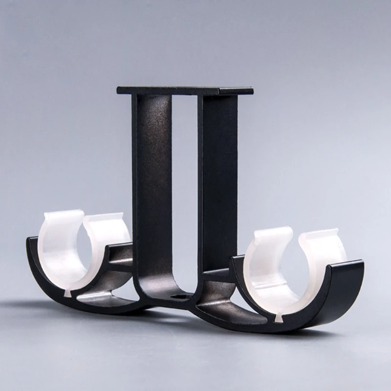 1Pc Thanh Rèm Chân Đế Cửa Sổ Phần Cứng Giá Đỡ Trang Trí Nhà Bên Đầu Gắn Dễ Dàng Lắp Đặt