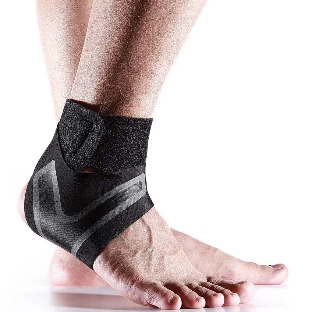 WorthWhile 1 PC Fitness Sports Ankle Brace Gym Elastic  Ankle Support Gear Foot Weights Wraps Protector Legs Power Weightlifting