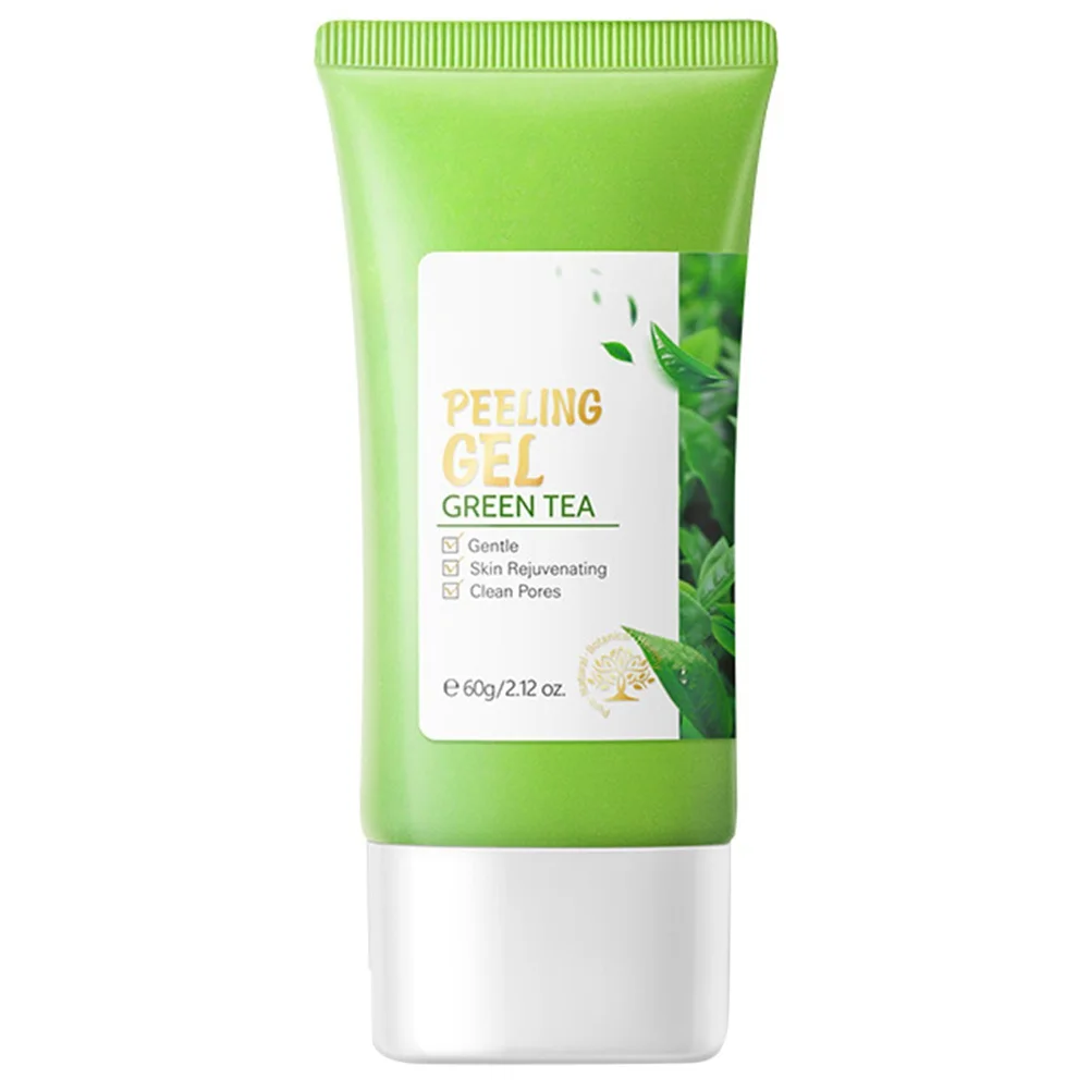 Green Tea Exfoliating Gel Cleanser Nourishing Cleanser Dead Skin Removal Facial Scrub Repair Whitening Cream