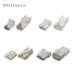 1/5/10/20 Sets 2/3/4/6 Pin Wiring White Scoket Automotive Female And Male Connector 7282-8663 7283-8660