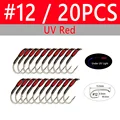 20PCS Red Sz 12