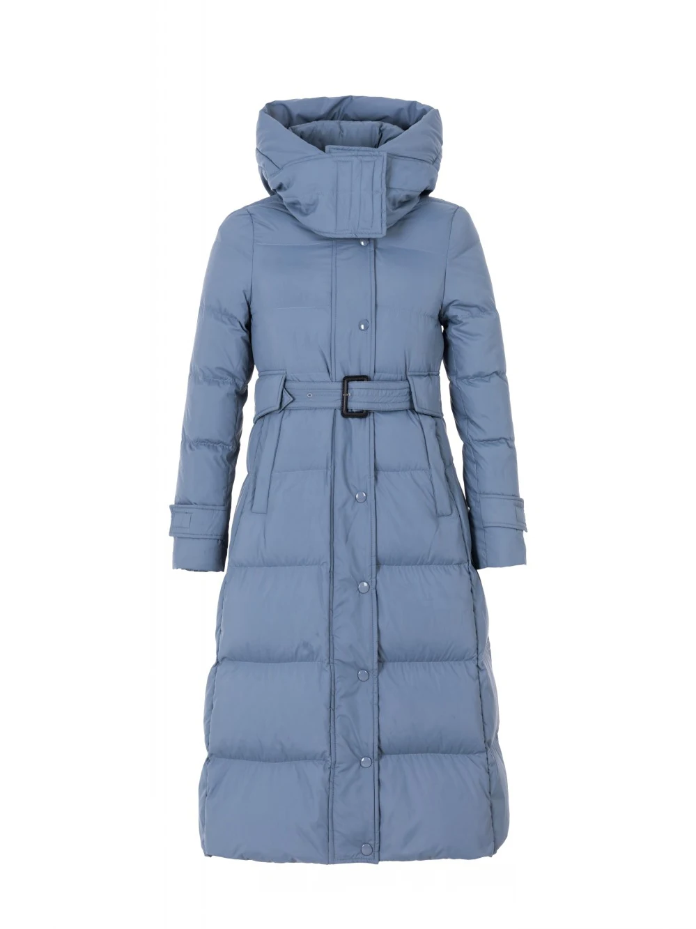 Piumino invernale da donna moda nuova giacca con cappuccio addensare 4XL taglia blu nero bianco