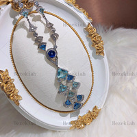 Hezekiah  luxury necklace High quality luxury ladies necklace Dance party Ladies and ladies Temperament