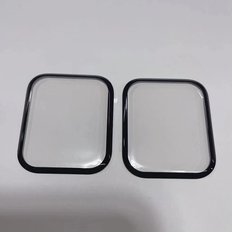 3pcs/lot Protective Film For Apple Watch Series 7 45mm 41mm SmartWatch Clear 3D Transparent Screen Protector Films Full Cover