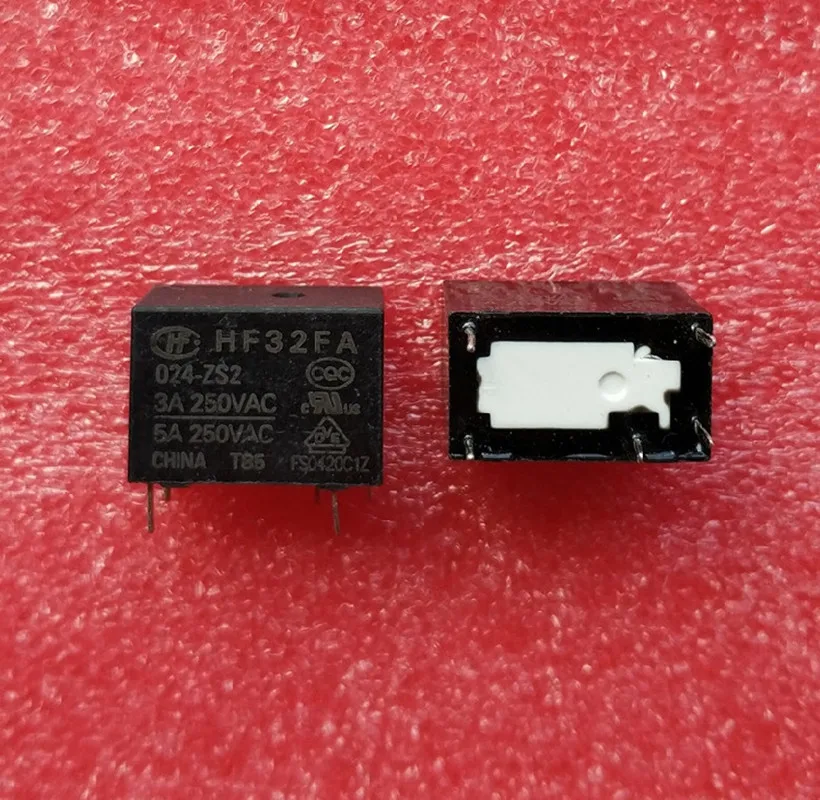 HF32FA-024-ZS2 JZC-32FA-024-ZS2 5PIN 3A relays