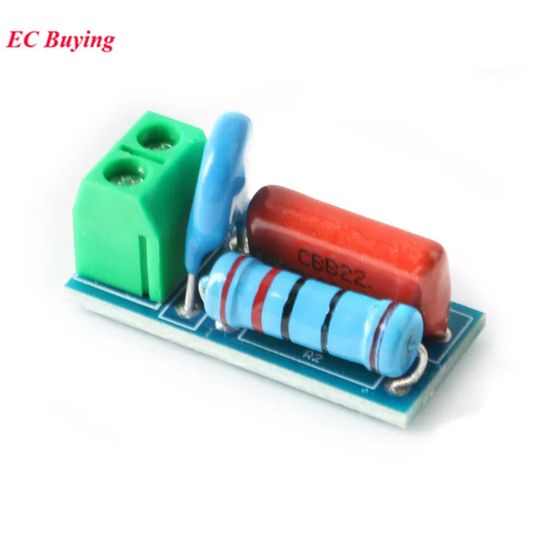 1-10Pcs RC Absorption/Snubber Circuit Module Relay Contact Protection Resistance Surge RC Anti-interference Module Board