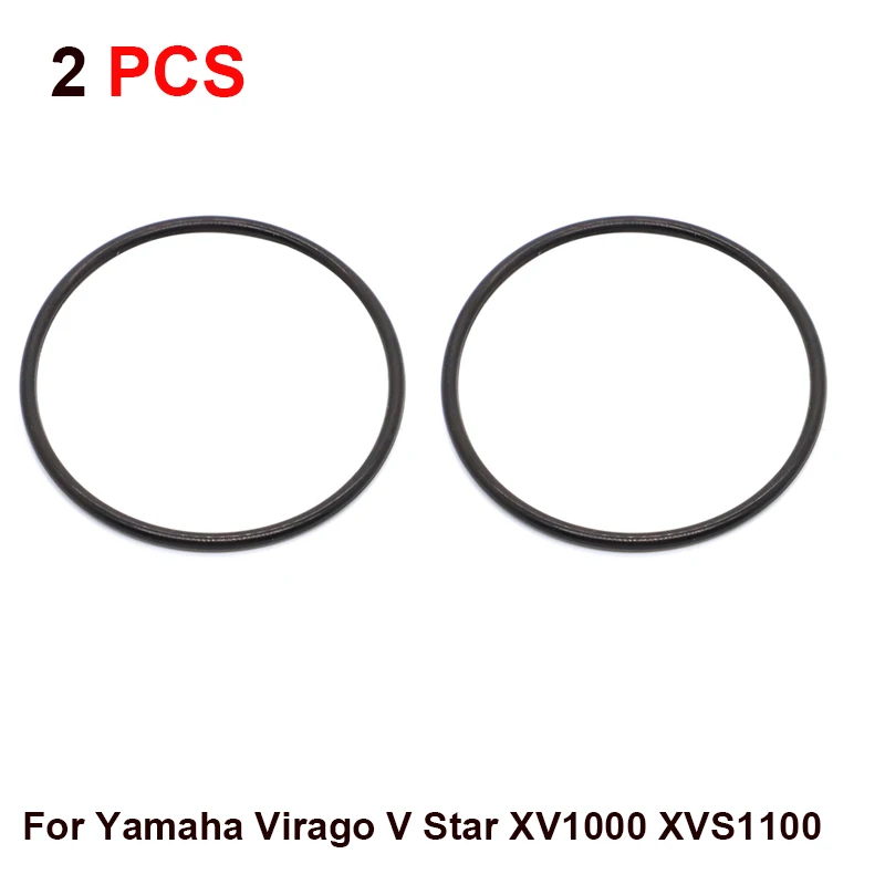 Pack 2 Valve Cover O-ring Gasket 93210-62446-00 For Yamaha Motorcycle Virago V Star XV1000 XVS1100