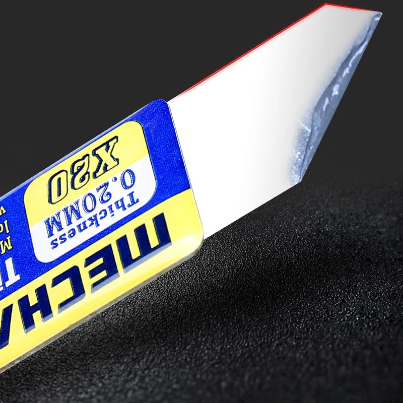 Cơ 0.2Mm Cao Cường Lực Nạo Tín Dao Nhớ Kim Loại Hàn Dán Yếu Ớt Của Từ Dẹt Xiên Miệng Tín Cạp dụng Cụ