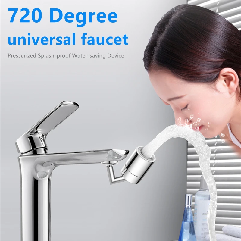 ABS Universal Faucet Mixer Aerator Water Diffuser For Kitchen Bathroom Water Filter Nozzle Bubbler Water Spray Faucet Attachment