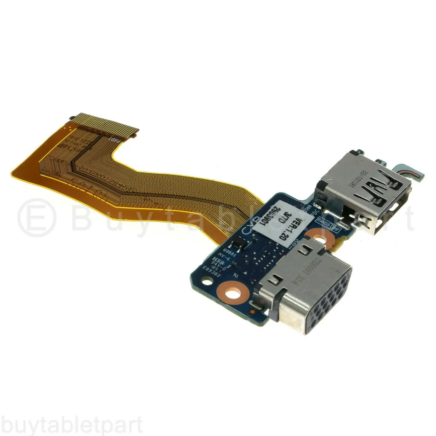 

JIANGLUNNEW VGA Interface USB Board+Cable For HP Elitebook 745 755 840 845 850 G3