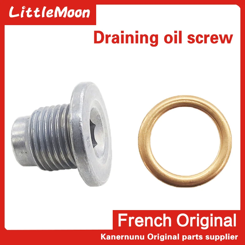 Littlemoon original new engine oil pan screw gasket 031139 031338  for Peugeot 207 308 408 508 3008 Citroen C3 C4 C5 DS3 DS4 DS5