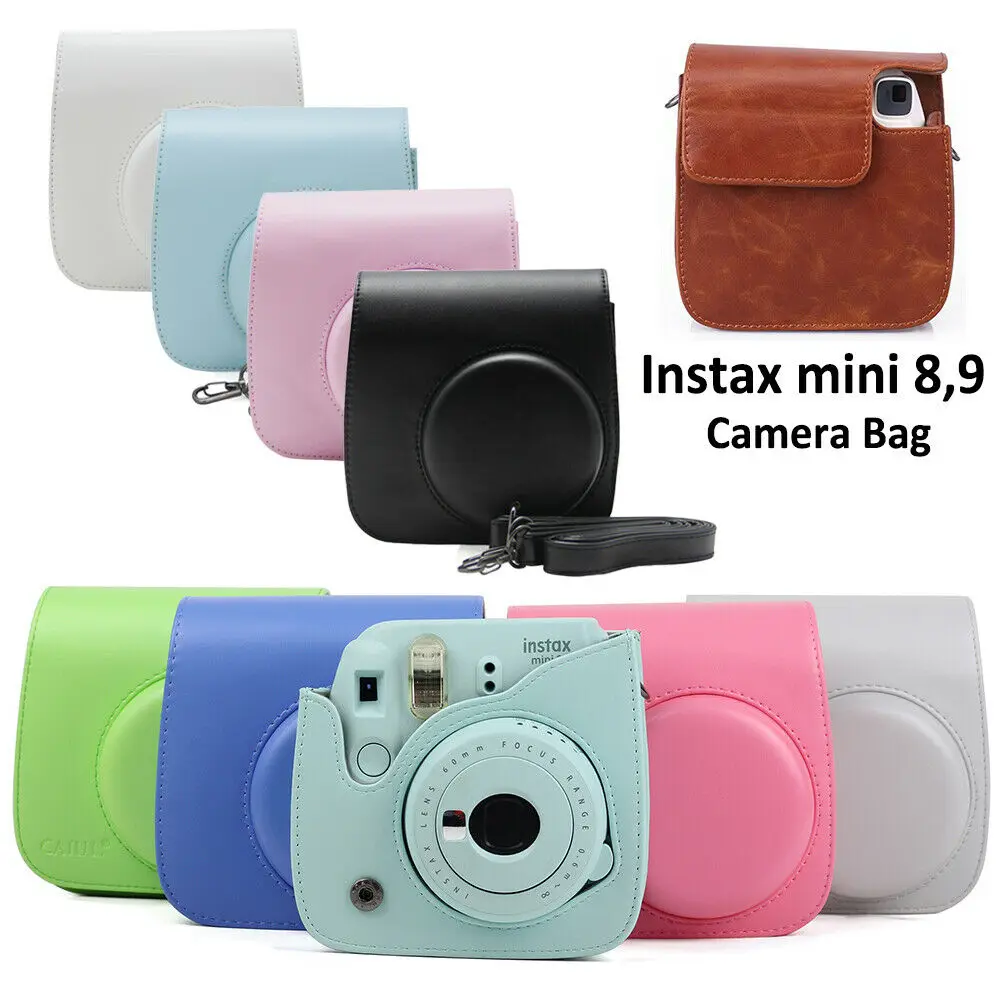 Fujifilm Instax Mini Case Bag Camera Accessories Kit Photo Album Lens Filters Stickers For Instax Mini 8 Mini 9 Instant Camera