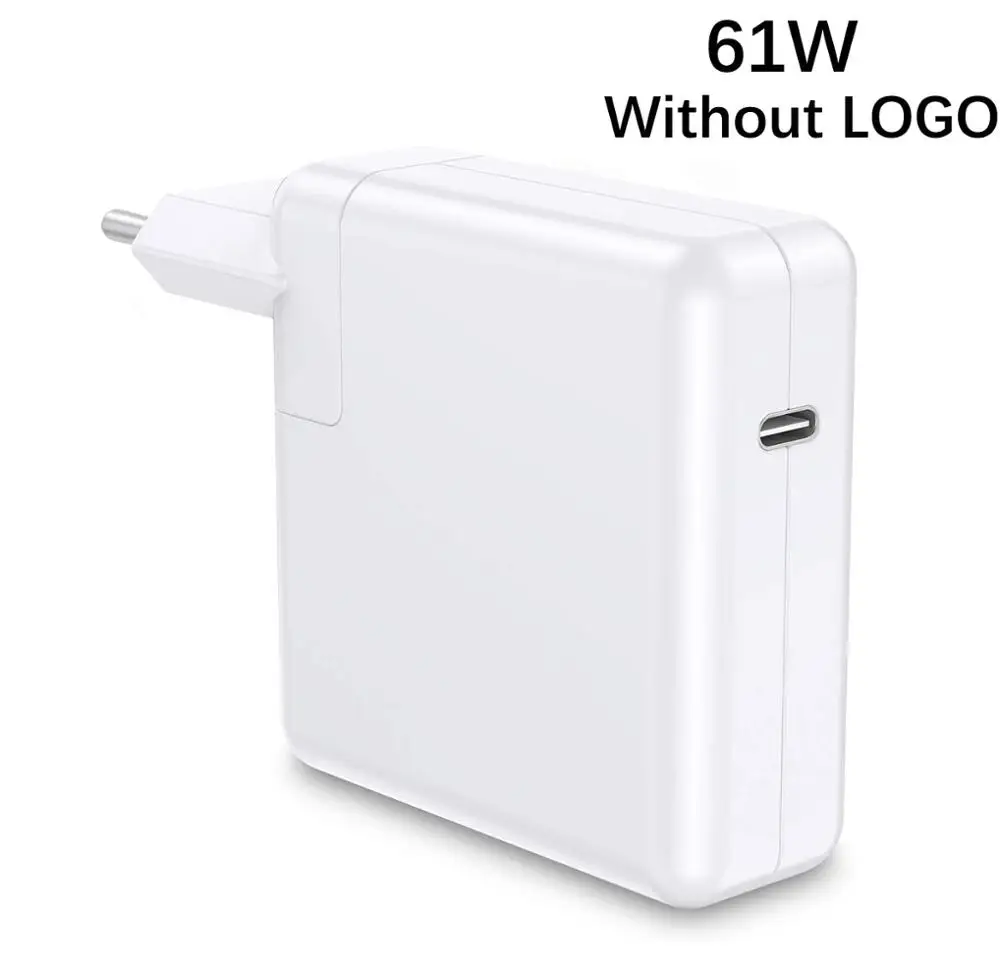 61W USB-C Power Adapter Type-C PD Charger For Latest Macbook pro 13 inch A1706 A1707 A1708 A1718