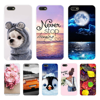 Soft Silicone Case For Huawei Y5 2018 / Honor 7s Cover Cartoon Animal Printing for Honor 7A 5.45 inch cases Fundas