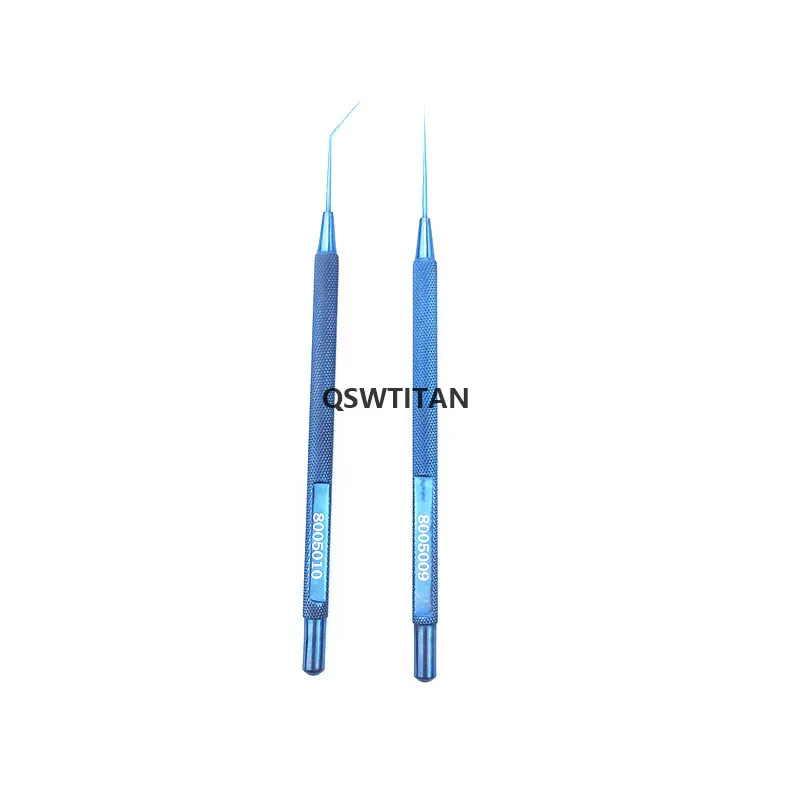 Titanium Sinskey Lens Manipulating Hook 0.15mm dia blunt tip ophthalmic Veterinary Surgical Instruments